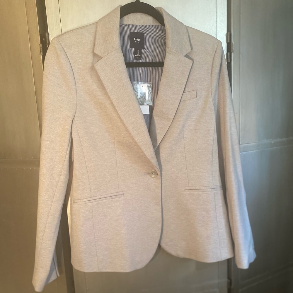 Heather Grey Gap Blazer - Picture 1 of 3